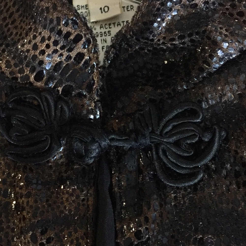 Jenni Max High Neck Loop Closure Jacket Size 20 - image 8